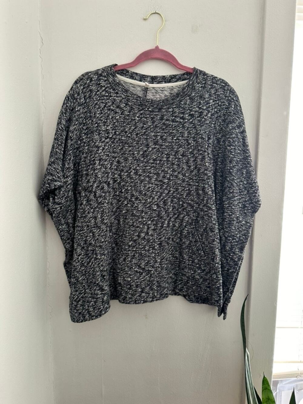 LOU & GREY FOR LOFT Women's Poncho Sweatshirt | Size XS/S